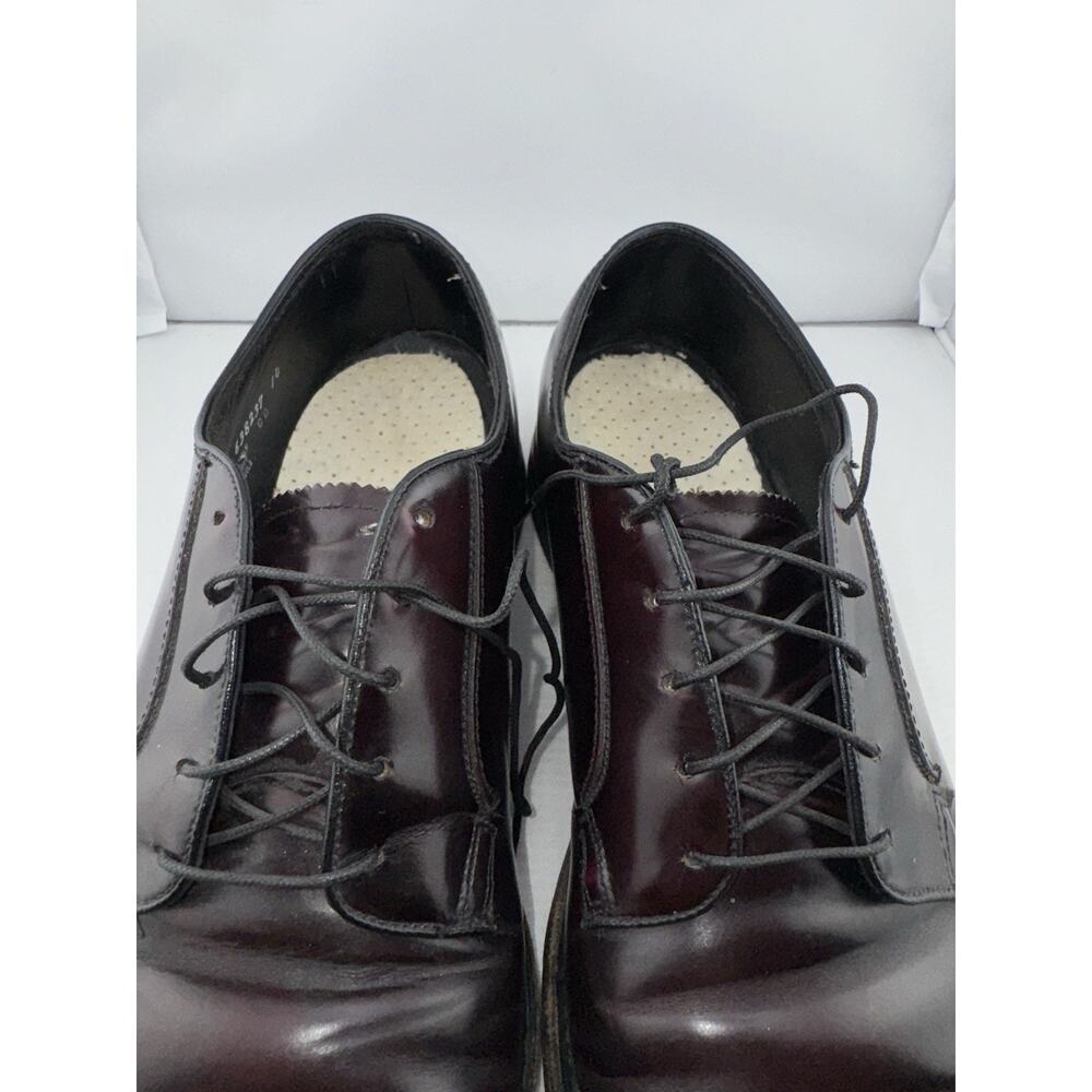 The Florsheim Dress Shoes 12 Burgundy Leather Lace Up Formal Comfort Business - Picture 12 of 14